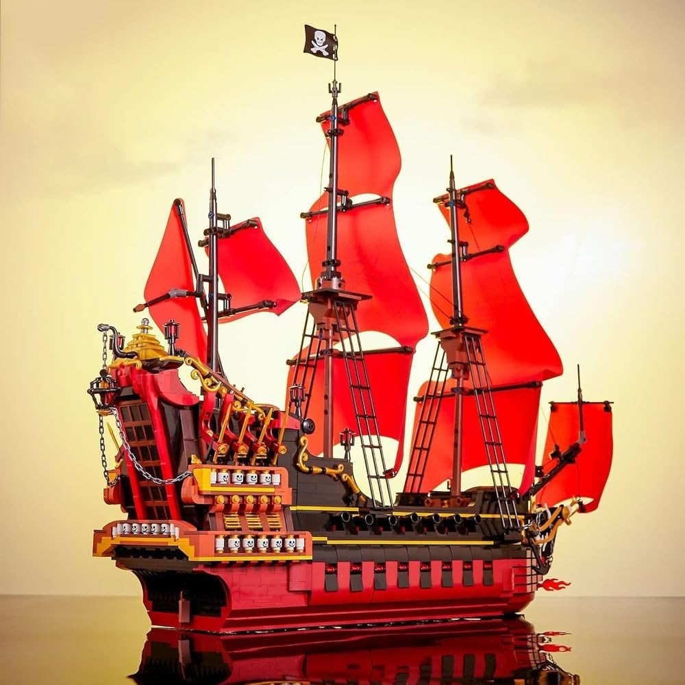 Amazon.co.jp: Farigrut パイレーツ・オブ・カリビアン 船レンガ 3694