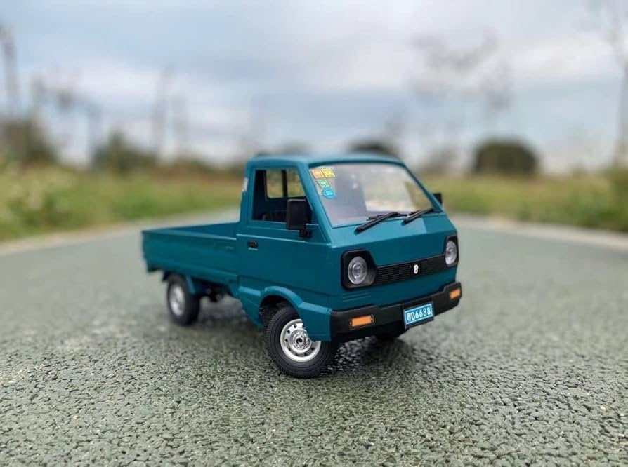 Amazon | 限定青 ブルー WPL D12 ラジコンカー 軽トラック RC 1/10 2.4