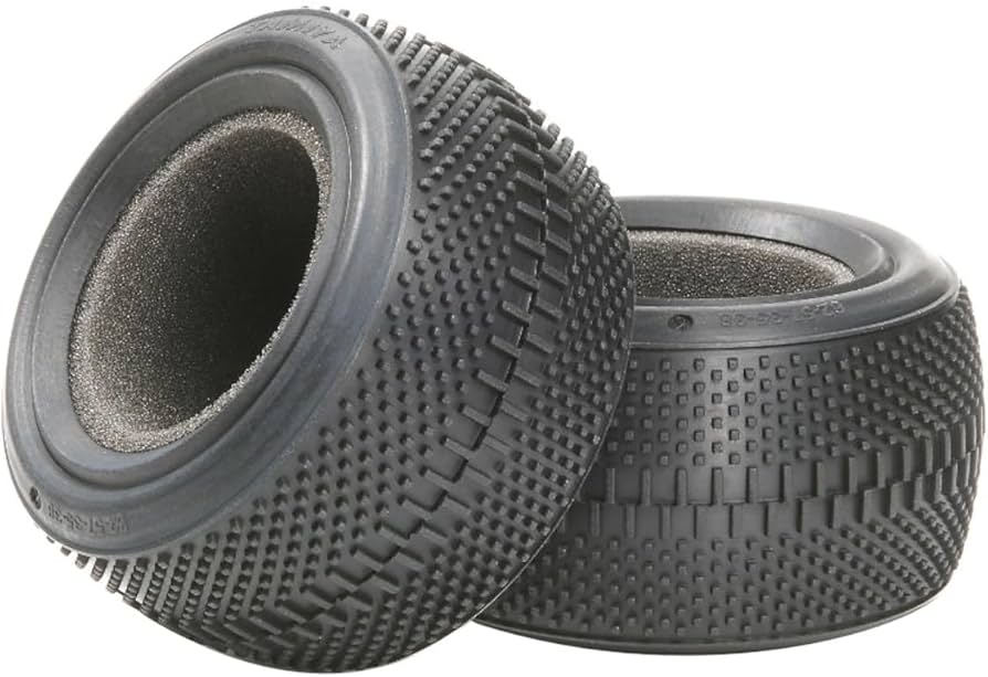 Amazon | タミヤ OPパーツ OP.1186 後輪 デュアルブロックタイヤ K (62