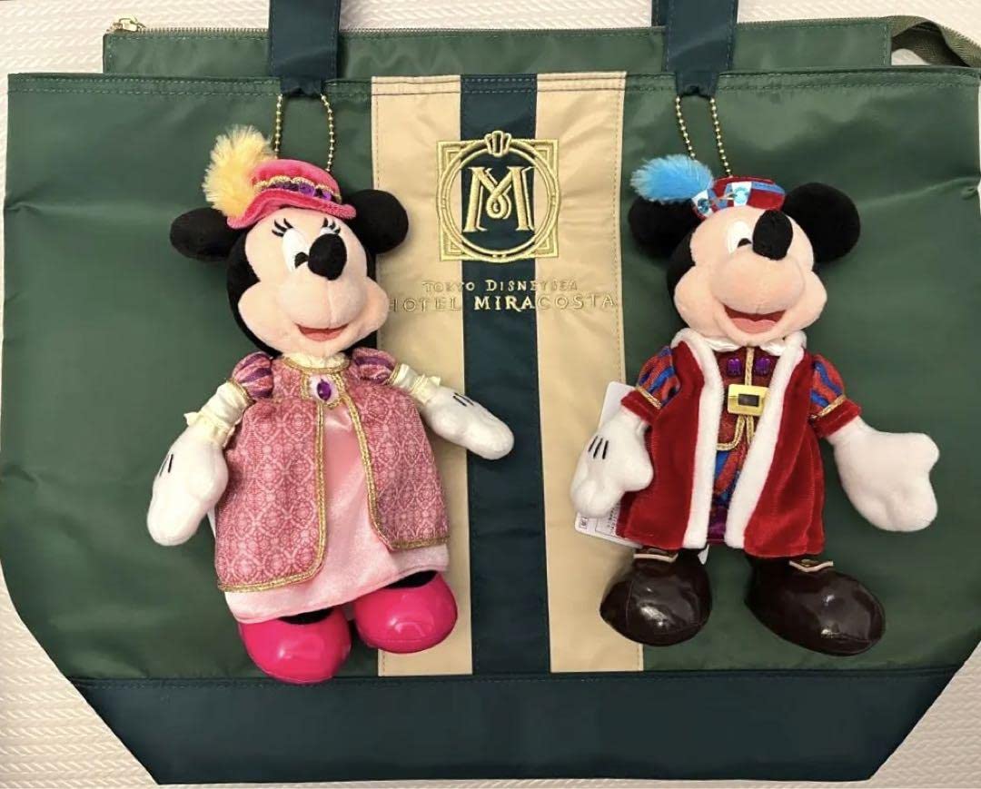 Amazon.co.jp: ミラコスタ 宿泊者限定 トートバッグ ぬいば付き : おもちゃ