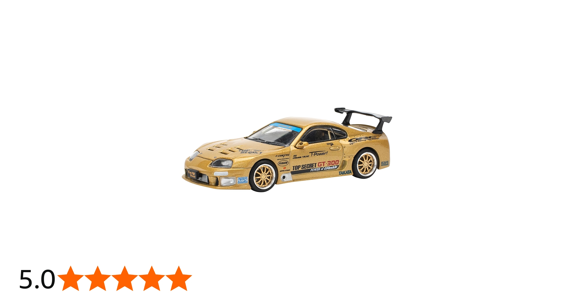 Amazon | POP RACE 1/64 トップシークレットGT300スープラ 完成品