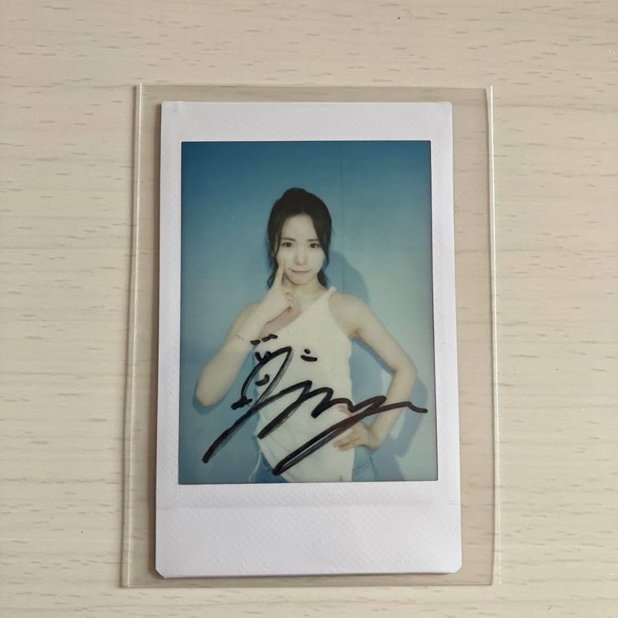 NiziU 直筆サイン入りチェキローソンスマホくじRIMA