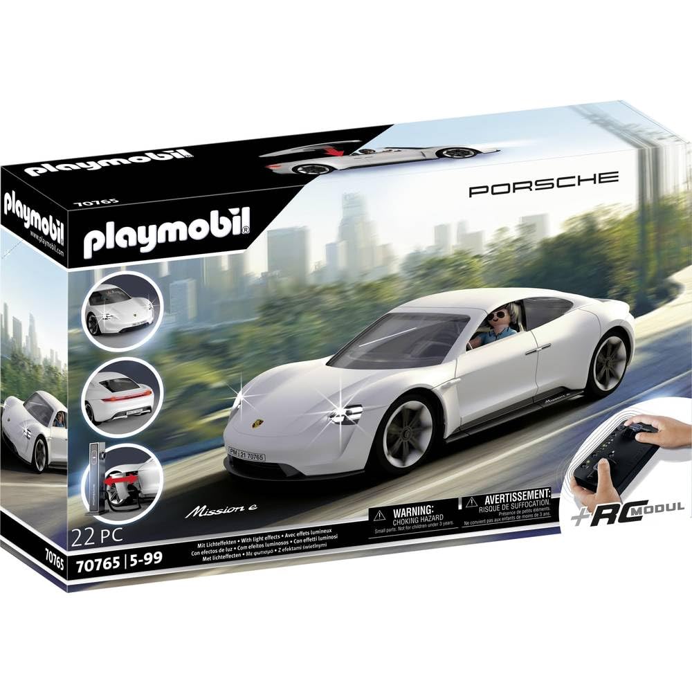 Amazon.com: Playmobil Porsche Mission E : PLAYMOBIL®: Toys & Games