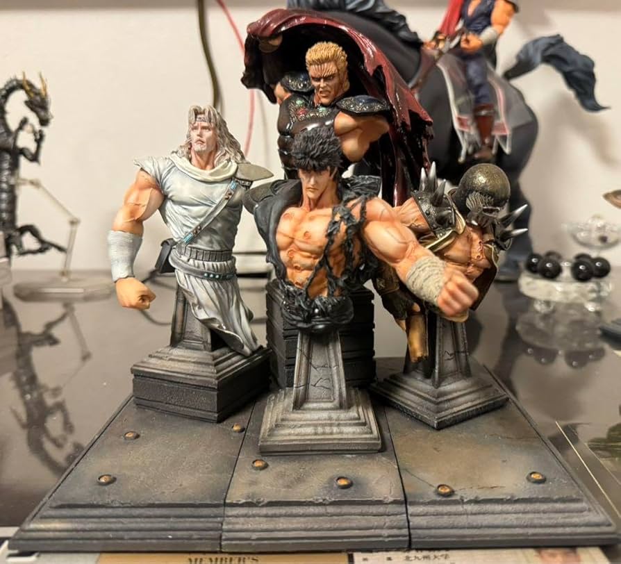 北斗の拳 胸像コレクション 北斗四兄弟 【セカンドバージョン】海洋堂