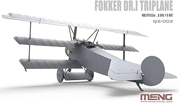 Amazon | モンモデル 1/32 ドイツ空軍 フォッカー Dr.1 戦闘機 レッド
