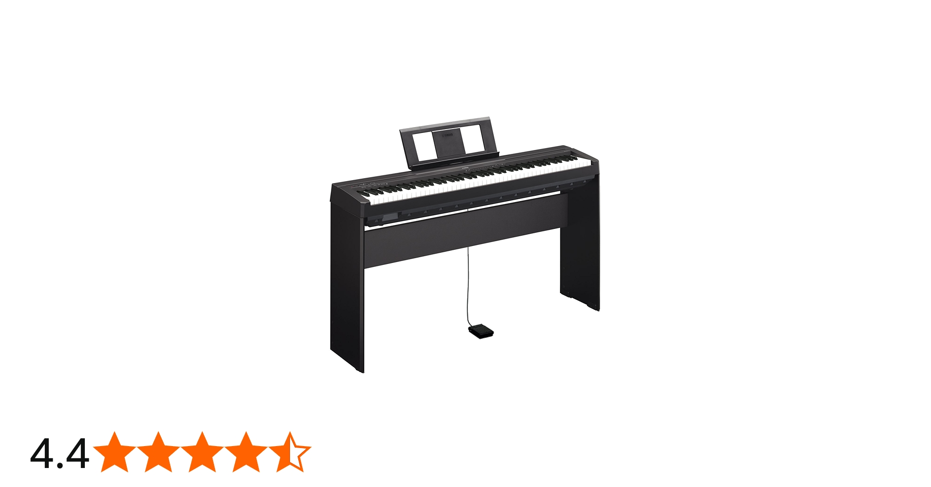 Amazon | YAMAHA P-45B ＆ 専用スタンドセット 電子ピアノ 88鍵盤