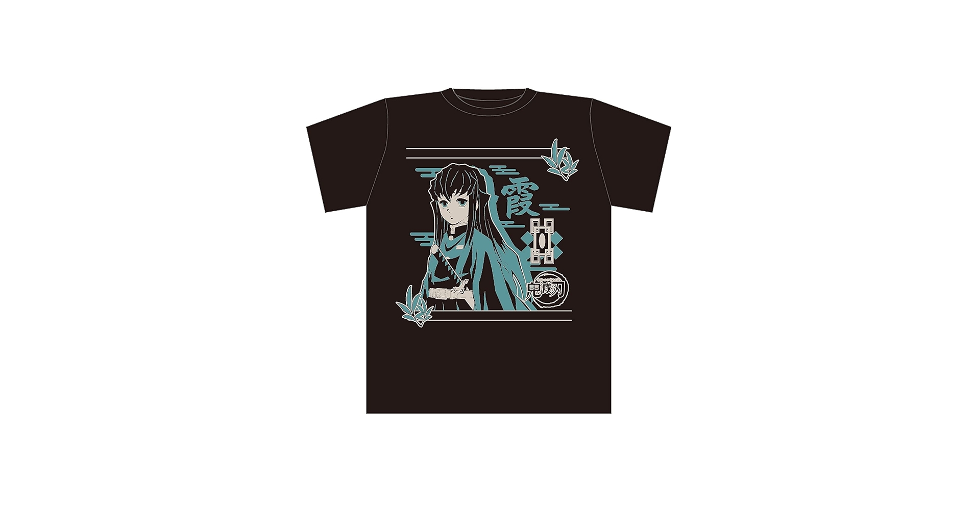 Amazon.co.jp: 鬼滅の刃 ボトル入りTシャツ L柄 時透無一郎 Black kids