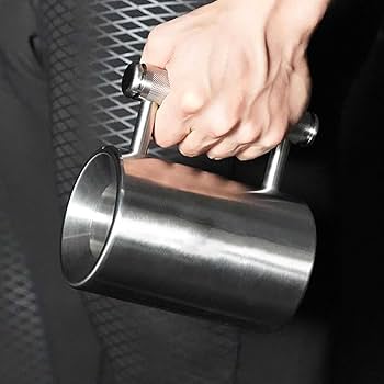 Amazon.co.jp: ステンレス鋼8kgヘビーダンベルカップ、太りすぎ