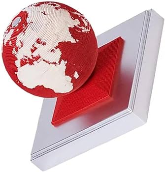 Amazon.co.jp: 3D アース デスク カレンダー メモパッド 12 か月