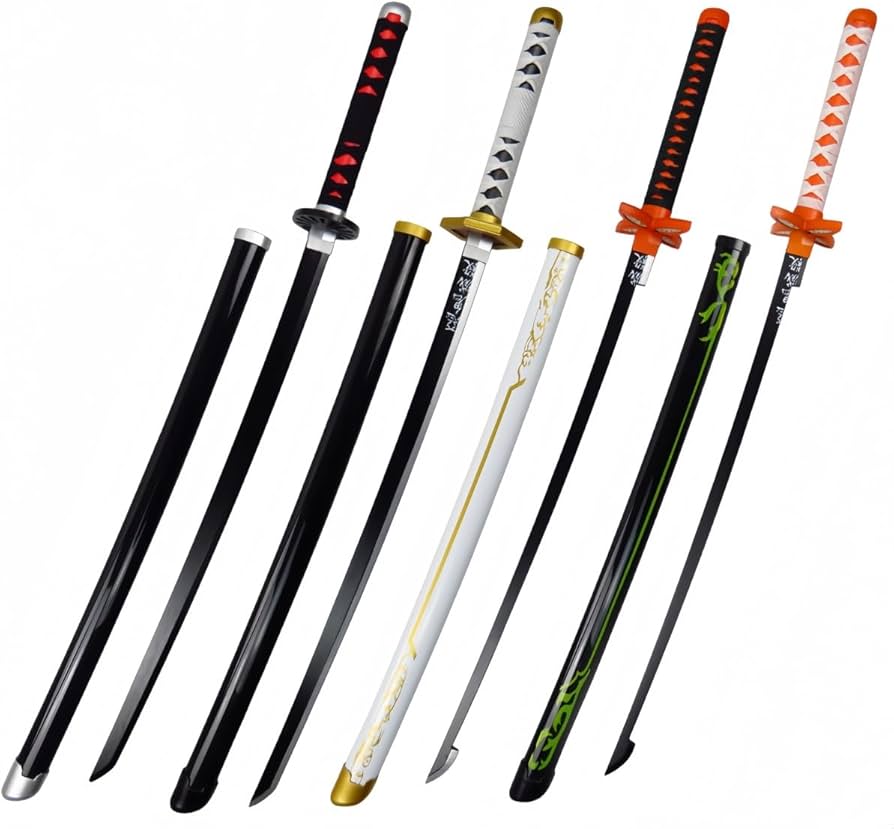 Amazon.co.jp: 鬼滅の刃 日輪刀 ABS 長さ:104CM 鬼殺隊 完成度高い