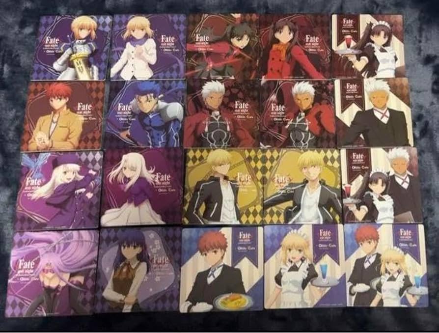 Amazon.co.jp: Fate fgo コースター エミヤ 遠坂凛 セイバー