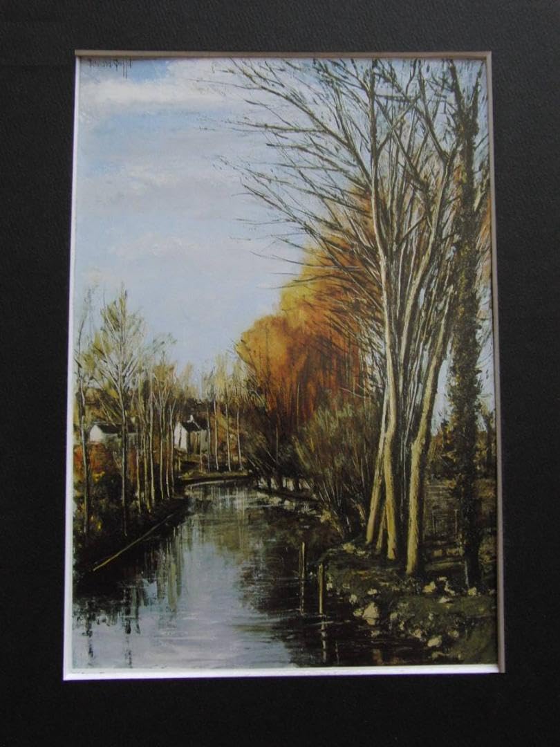 Amazon.co.jp: ベルナールビュッフェ「Environs de Cher」画集の額装画