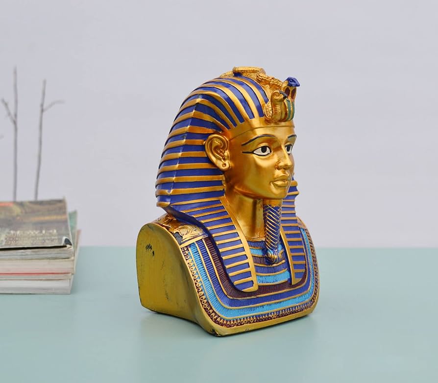 Amazon.co.jp: 古代エジプトのファラオ像の装飾品ツタンカーメン