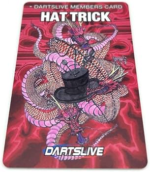 Amazon.co.jp: ダーツライブ 和柄 龍 HAT TRICK ハットトリック カード