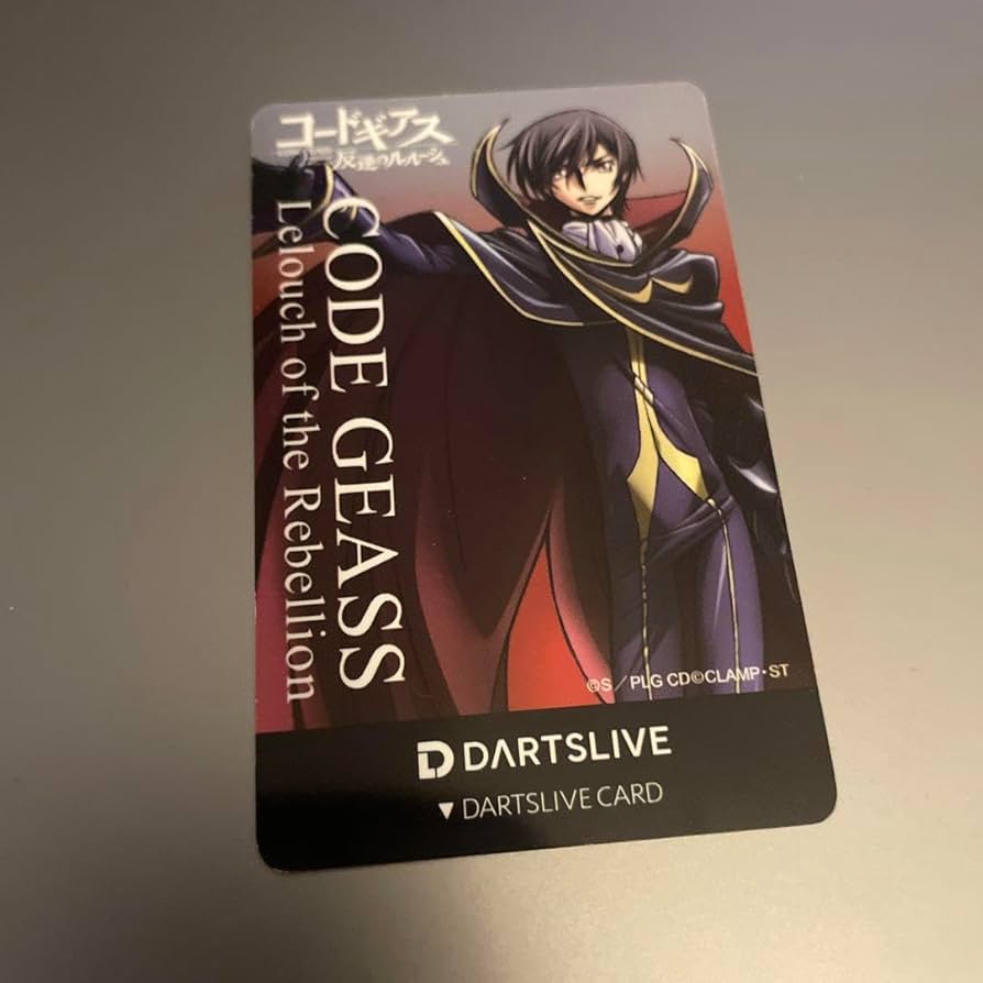 Amazon.co.jp: コードギアス反逆のルルーシュ ダーツライブカード : ホビー