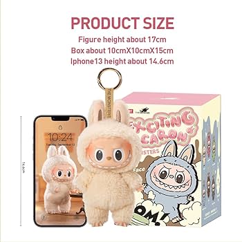 Amazon.co.jp: POP MART THE MONSTERS Exciting Macaron Plush Toy