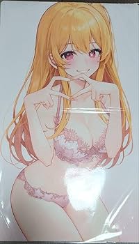 Amazon.co.jp: 推しの子 星野ルビー プレイマット 下着 太もも 胸