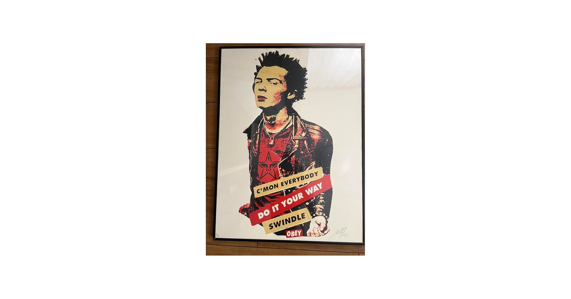 Amazon.co.jp: Shepard Fairey Sid Vicious シドビシャス ポスター