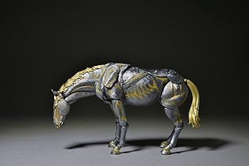 Amazon.co.jp: タケヤ式自在置物 馬 鉄錆地調 約180mm PVC&ABS製 塗装