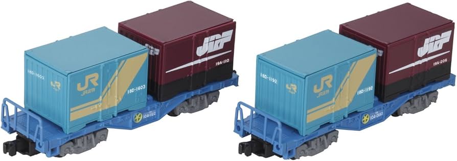Amazon | Bトレインショーティー コキ100系 コンテナ貨車 コキ104形