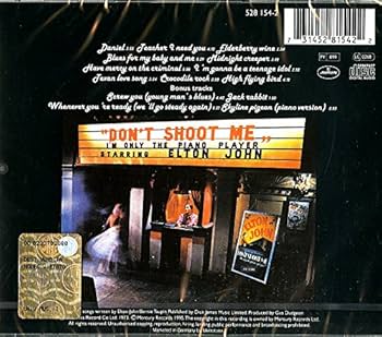 Amazon.co.jp: Don't Shoot Me I'm Only - John, Elton: ミュージック