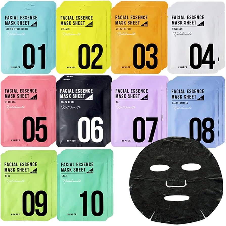 Amazon.co.jp: ナチュボーテ フェイスパック 個包装 セット 30枚 顔