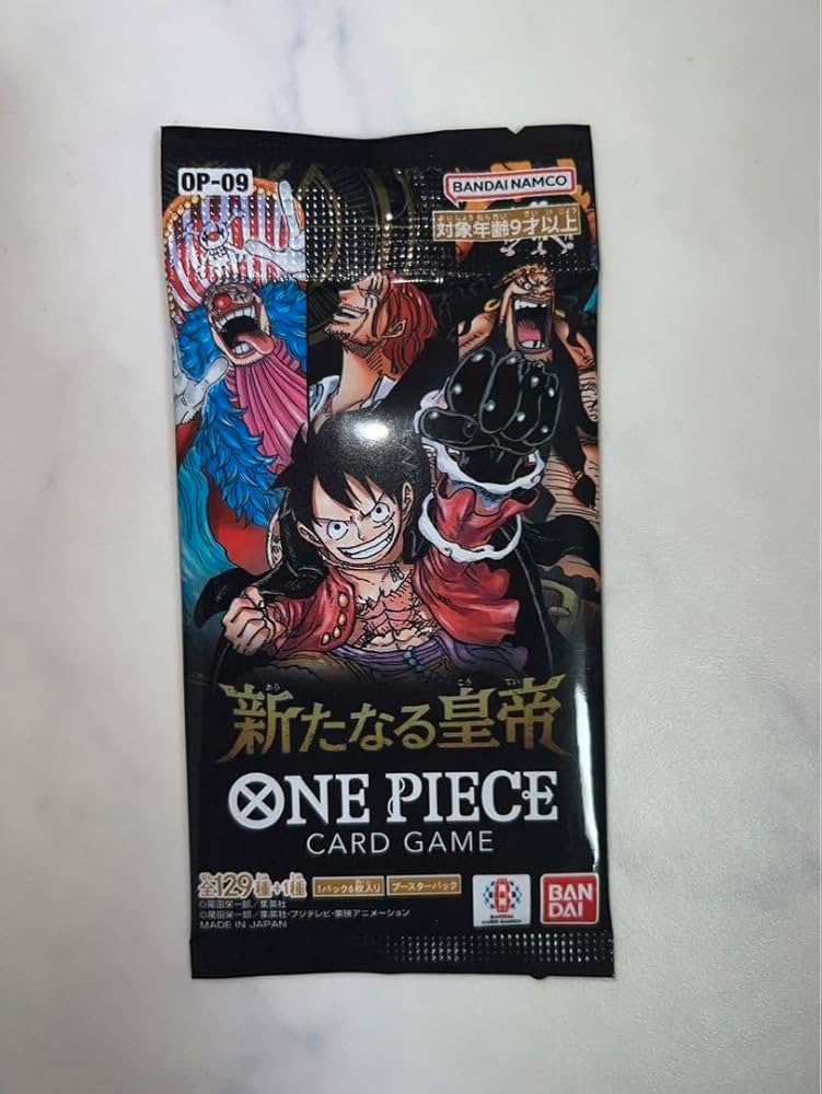 Amazon.co.jp: 数量ワンピースカード 新たなる皇帝 ルフィーコミパラ