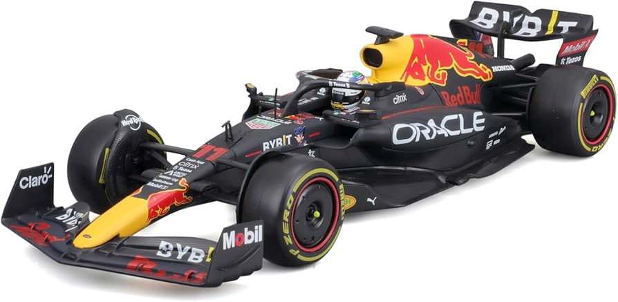Amazon.com: Bburago 1:24 Race Oracle Red Bull Racing RB18 (2022) w
