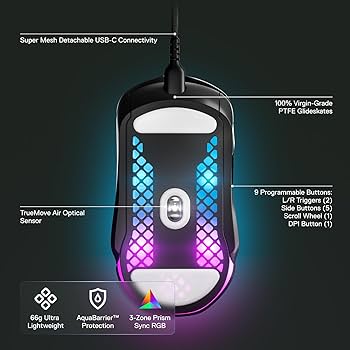 Amazon.in: Buy SteelSeries Aerox 5 Gaming Mouse – Ultra