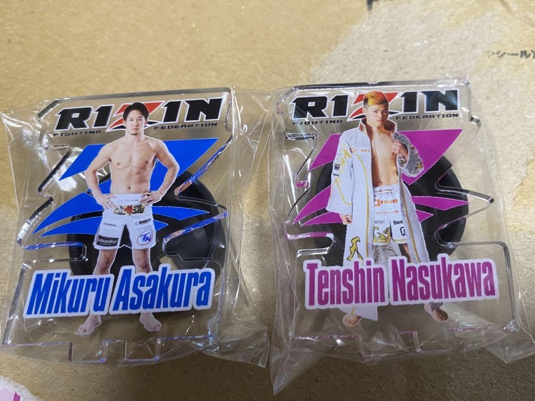 Amazon.co.jp: 那須川天心 朝倉未来 RIZIN アクリルスタンド アクスタ