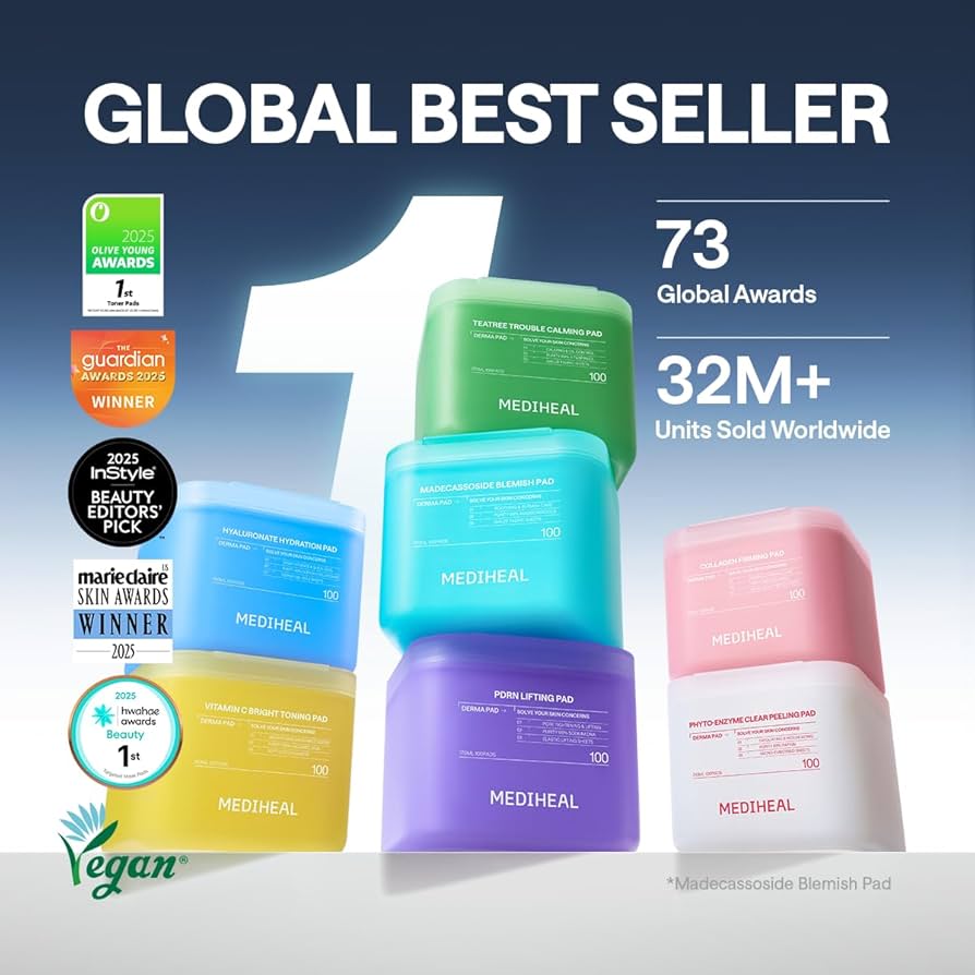 Amazon | MEDIHEAL OFFICIAL(メディヒール) スクエアトナーパッド