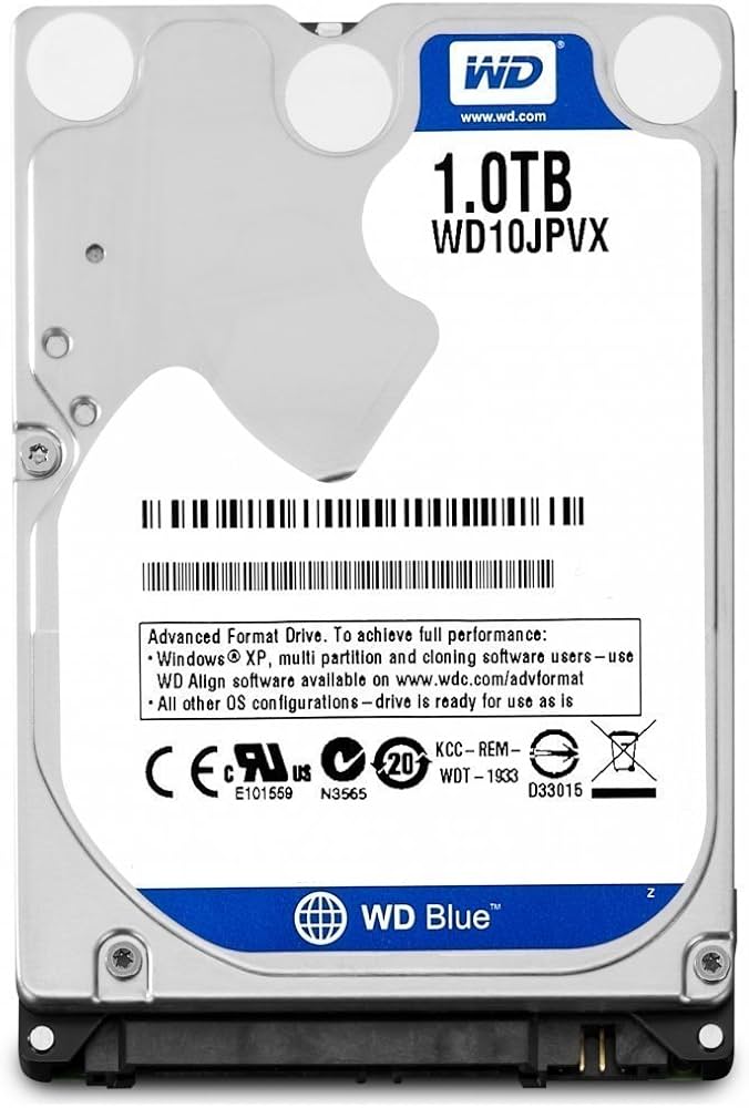 Amazon.com: WD 2016 New Blue 1TB 2.5 inches Laptop Notebook