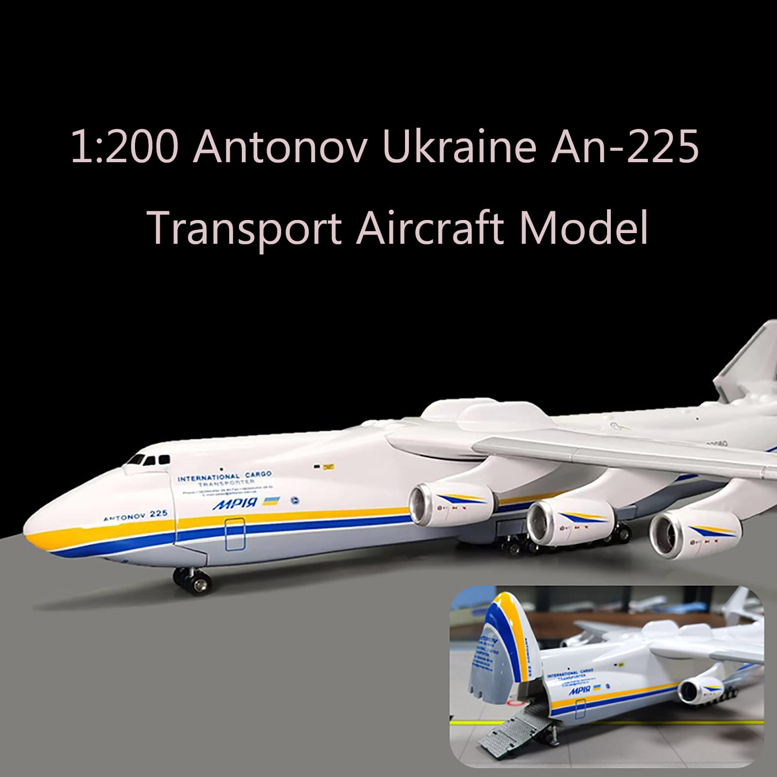 Amazon | 16.5インチ 1:200スケール アントノフ AN-225 モデル
