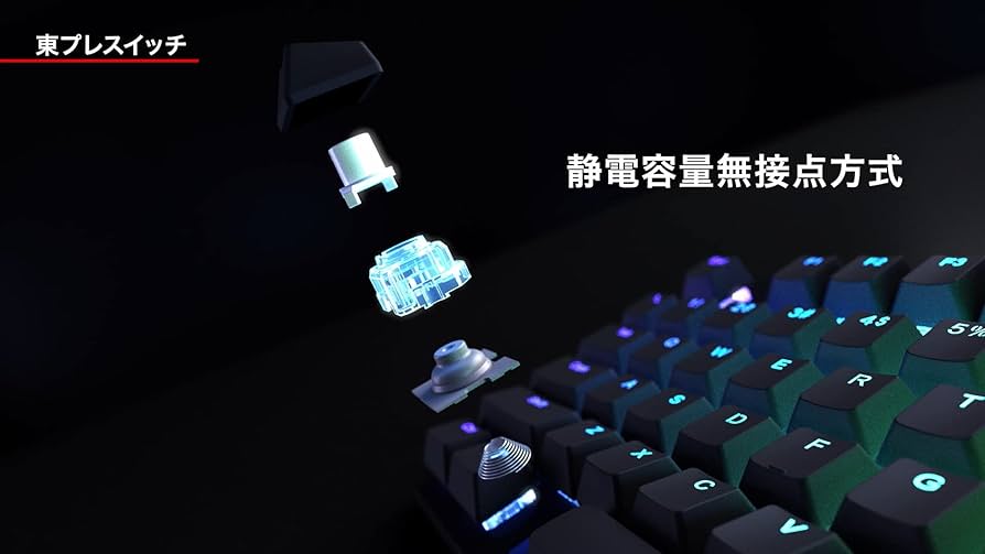 Amazon.com: Realforce GX1 Black TKL RGB Double Shot ABS Mechanical