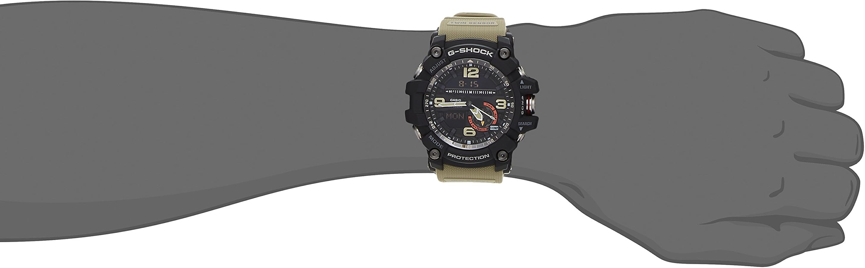 Amazon.co.jp: [カシオ]CASIO 腕時計 G-SHOCK マッドマスター GG-1000