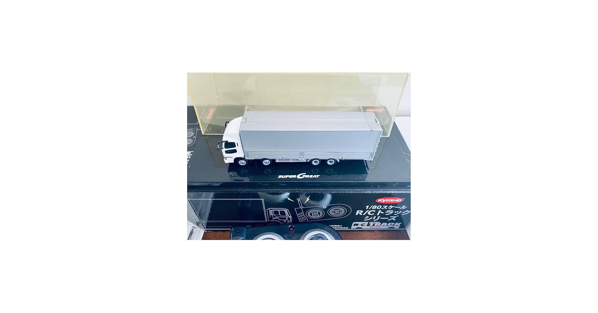 Amazon.co.jp: ふそう スーパーグレート ホワイト 四軸低床 RC 京商