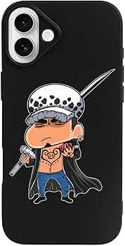 Amazon.co.jp: iPhone 16 Plus ケース ワンピース ONE PIECE クレヨン