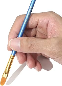 Amazon.co.jp: KOLAMOON 10本水彩画 筆 アクリル絵の具 面相筆セット