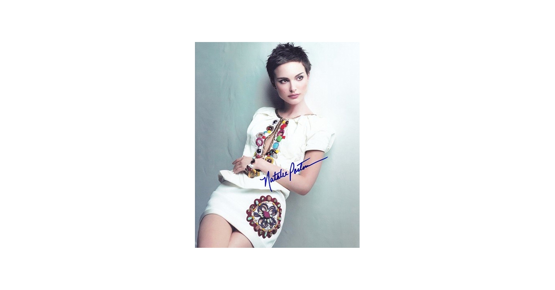 Amazon.co.jp: ◇直筆サイン ◇ナタリー ポートマン ◇Natalie Portman