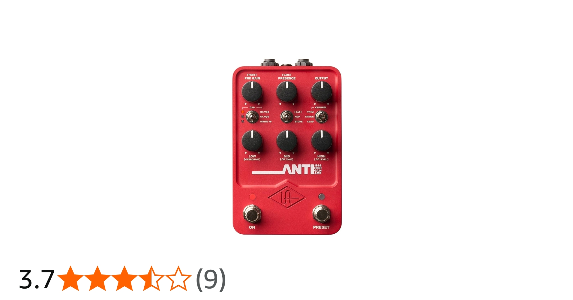 Amazon | UNIVERSAL AUDIO UAFX ANTI 1992 High Gain Amp UAFXシリーズ