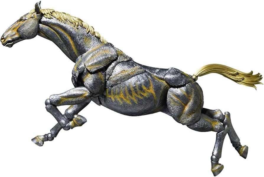 Amazon.co.jp: タケヤ式自在置物 馬 鉄錆地調 約180mm PVC&ABS製 塗装