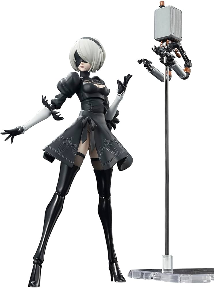 Amazon.com: TAMASHII NATIONS - NieR:Automata Ver1.1a - 2B, Bandai