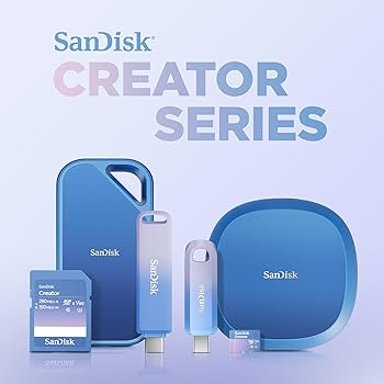 Amazon.com: SanDisk 8TB Creator Desk Drive - Up to 1000MB/s, for