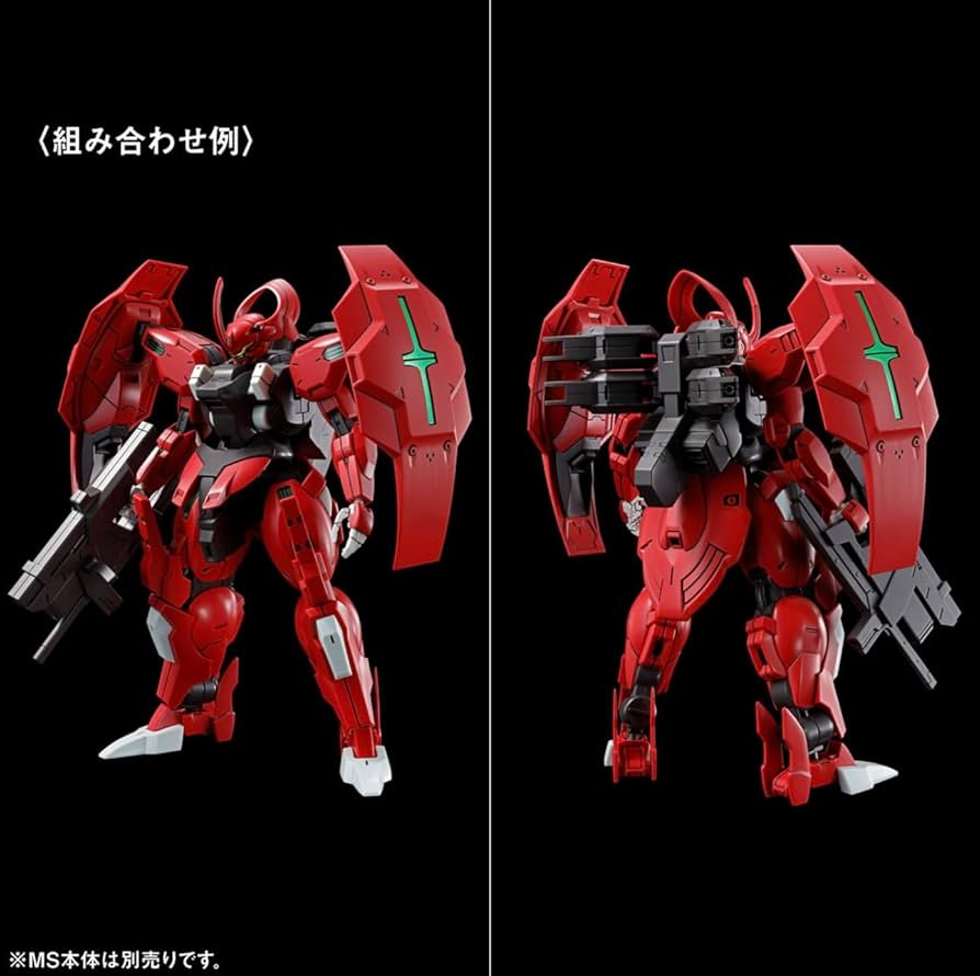 素人組立】HG 水星の魔女 御三家+拡張パーツ セット