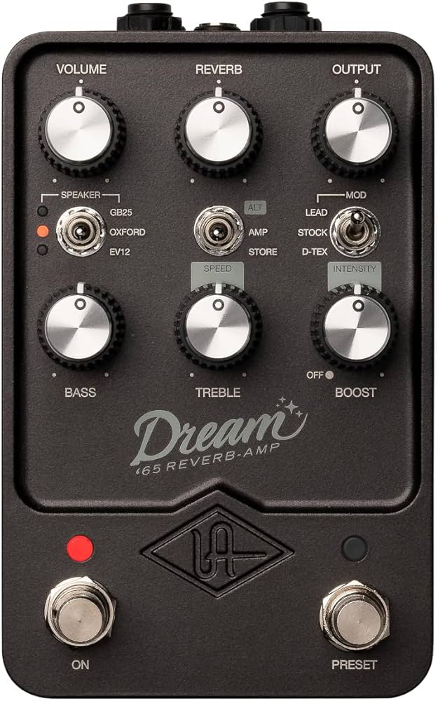 Amazon.com: Universal Audio UAFX Dream '65 Reverb Amplifier