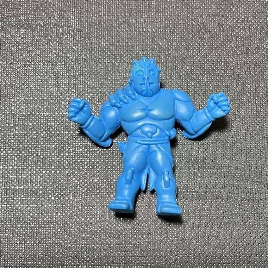 Amazon.co.jp: キンケシ 復刻版3 ジ・オメガマン 青 キン肉マン