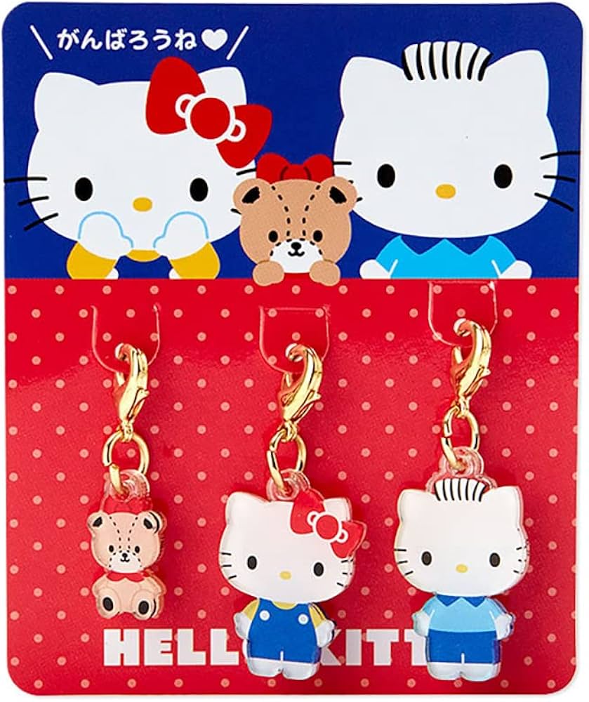 Amazon.co.jp: サンリオ(SANRIO) ハローキティ チャームセット(自分の