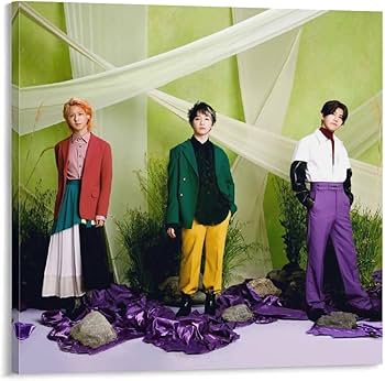 Amazon.co.jp: Mrs. GREEN APPLE ポスター (5) プリント キャンバス