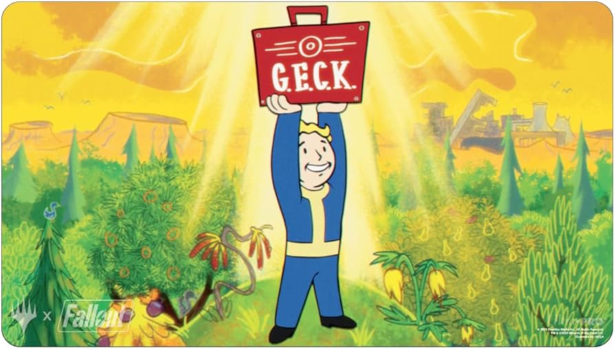 Amazon.com: Ultra PRO - Fallout Playmat - Crucible of Worlds - for