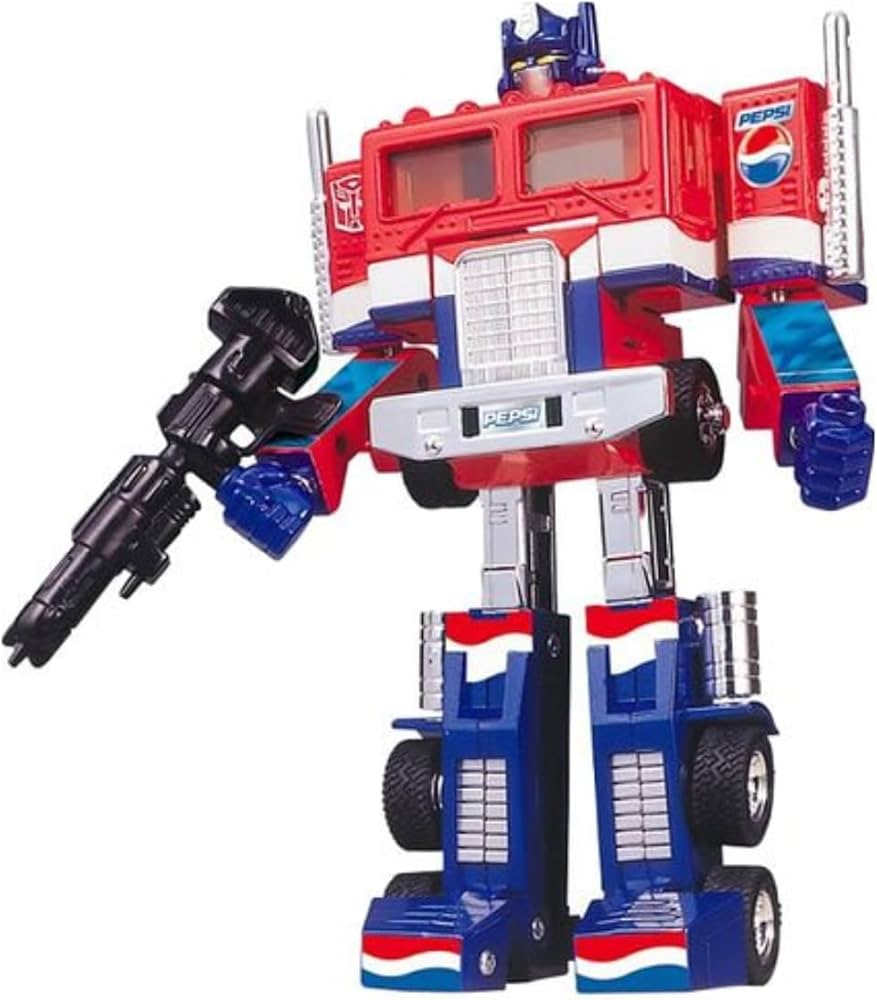 Amazon.co.jp: トランスフォーマー PEPSI コンボイ : おもちゃ